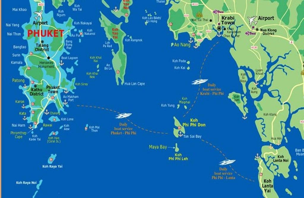 остров Бамбу (Bamboo Island) на карте